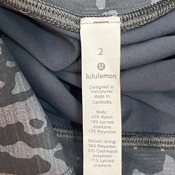 Lululemon Wunder Train High-Rise Tight 25" *Heathered Black Asphalt Grey - Picture 11 of 11